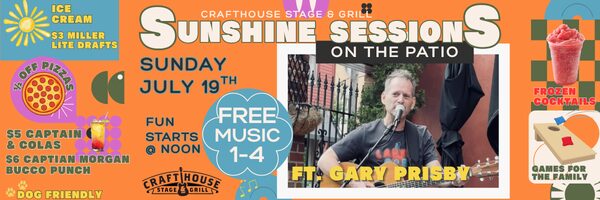 7.19.26 sunshine sessions gary prisby website photo