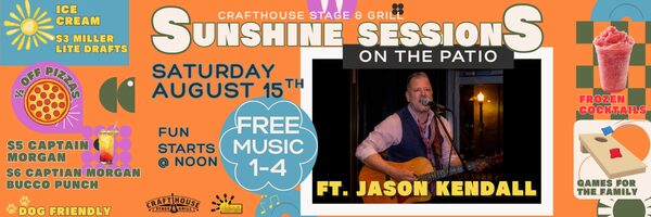 8.15.26 sunshine sessions jason kendall website photo