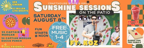 8.8.26 sunshine sessions koz website photo